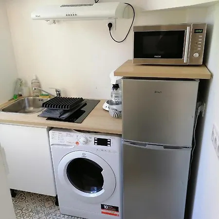 Appartement Des Roses T2, 31m2, 1er étage, Vue Jardin, Le Scandinave Le Havre